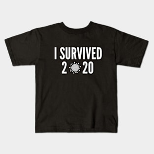 I Survived 2020 Kids T-Shirt